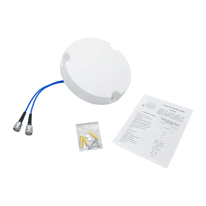 Антенна GSM/3G/4G BS-700/2700-3 MIMO (Потолочная, 3 дБ, 2 x 4.3-10-female) — фото 6