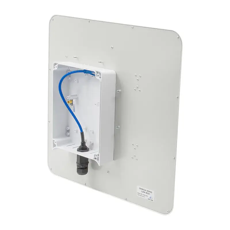 Антенна Omega MIMO LAN BOX с гермобоксом, разъёмами 2xSMA-male, гермовводом RJ-45 — фото 4