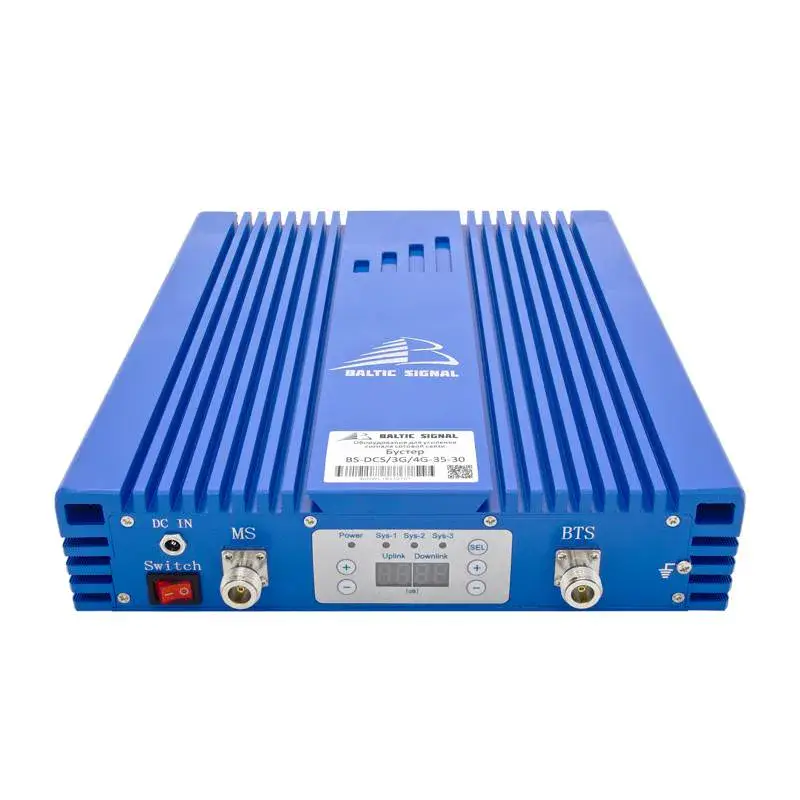 Бустер GSM/LTE1800+3G+4G Baltic Signal BS-DCS/3G/4G-35-30 (35 дБ, 1000 мВт)