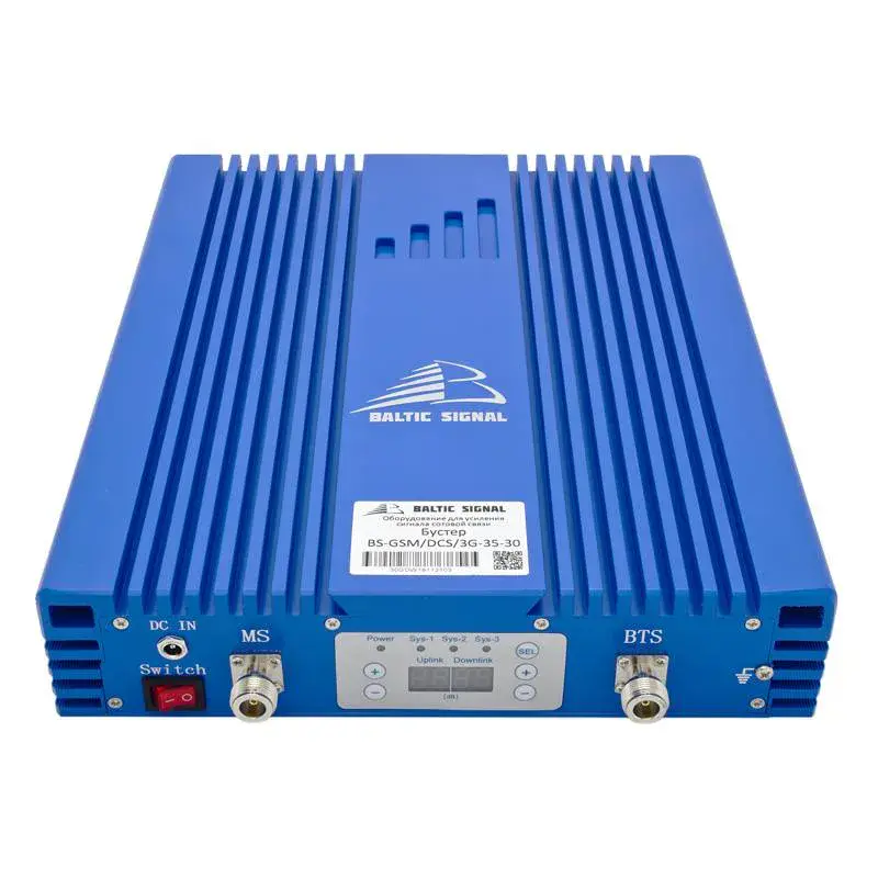 Бустер GSM900+GSM/LTE1800+3G Baltic Signal BS-GSM/DCS/3G-35-30 (35 дБ, 1000 мВт)