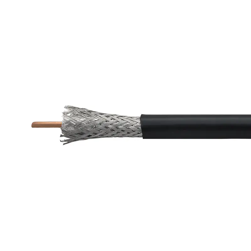 Кабель 8D-FB CCA PVC (черный)