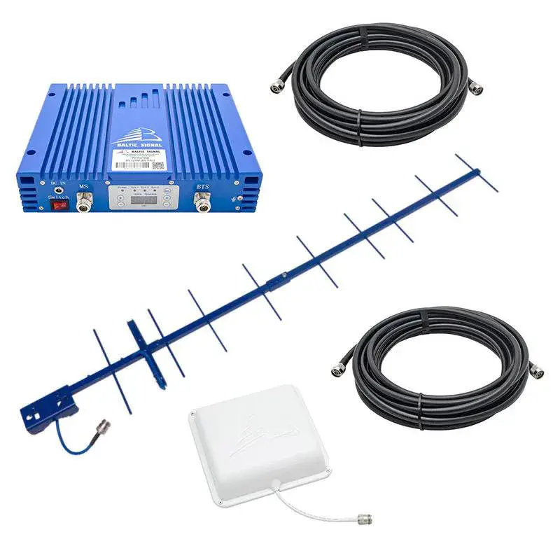 Комплект Baltic Signal BS-GSM-80 PRO для усиления GSM 900 (до 2000 кв.м)