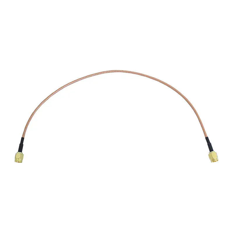 Пигтейл SMA-male - SMA-male (30 см, кабель RG-316)