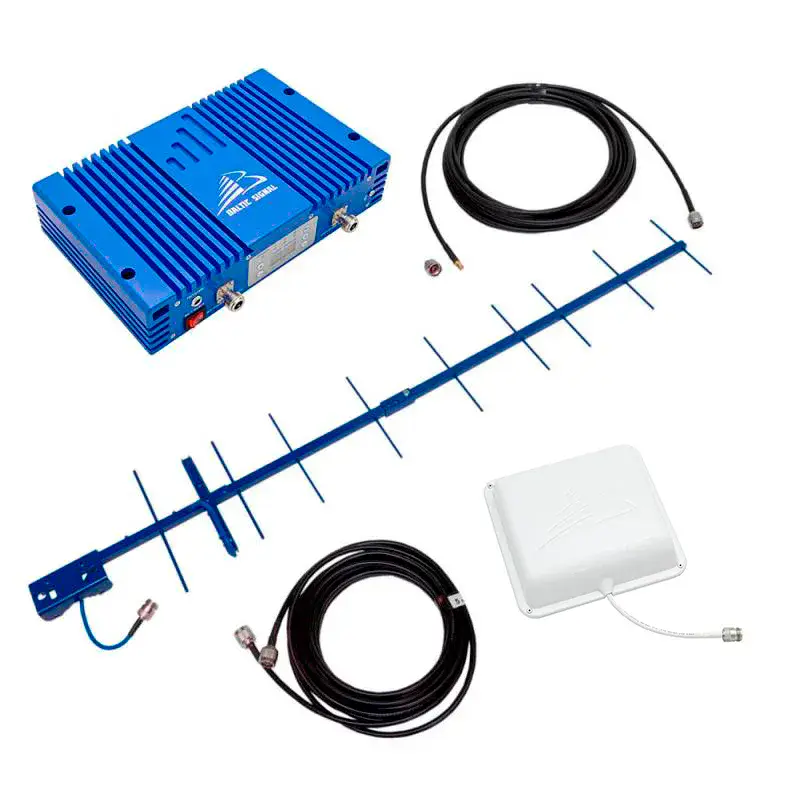 Усилитель сигнала сотового телефона Baltic Signal BS-GSM-80-kit (до 1200 м2)