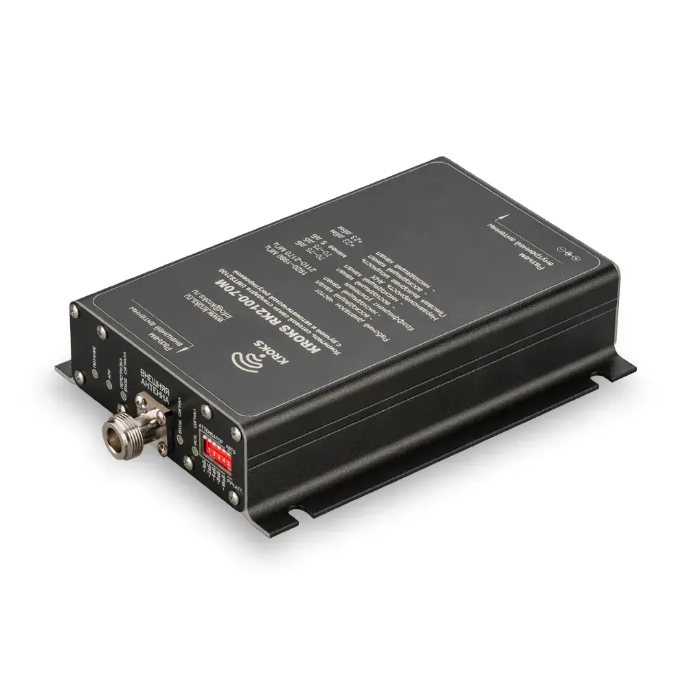 3G репитер UMTS2100 KROKS RK2100-70M с ручной регулировкой уровня — фото 4