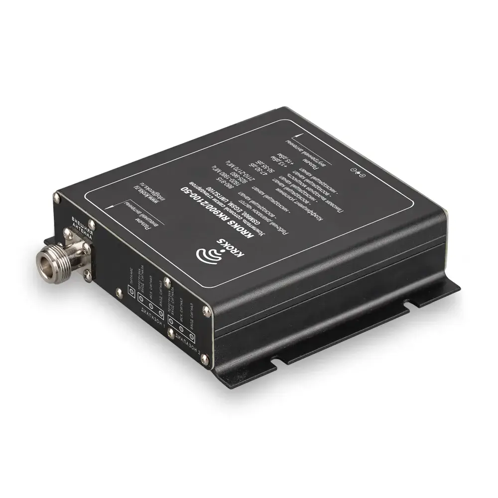 Двухдиапазонный репитер GSM900 и 3G сигнала 50дБ KROKS RK900/2100-50 — фото 4