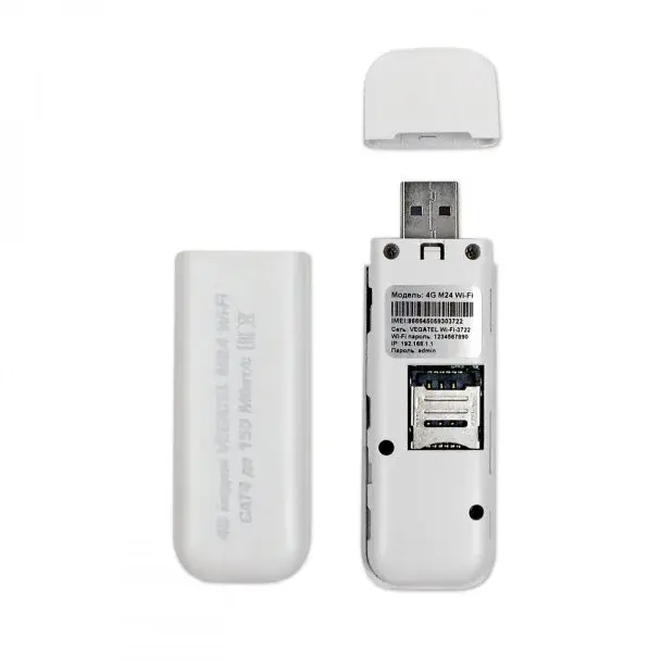 4G модем VEGATEL M24 Wi-Fi роутер (все SIM-карты) — фото 2
